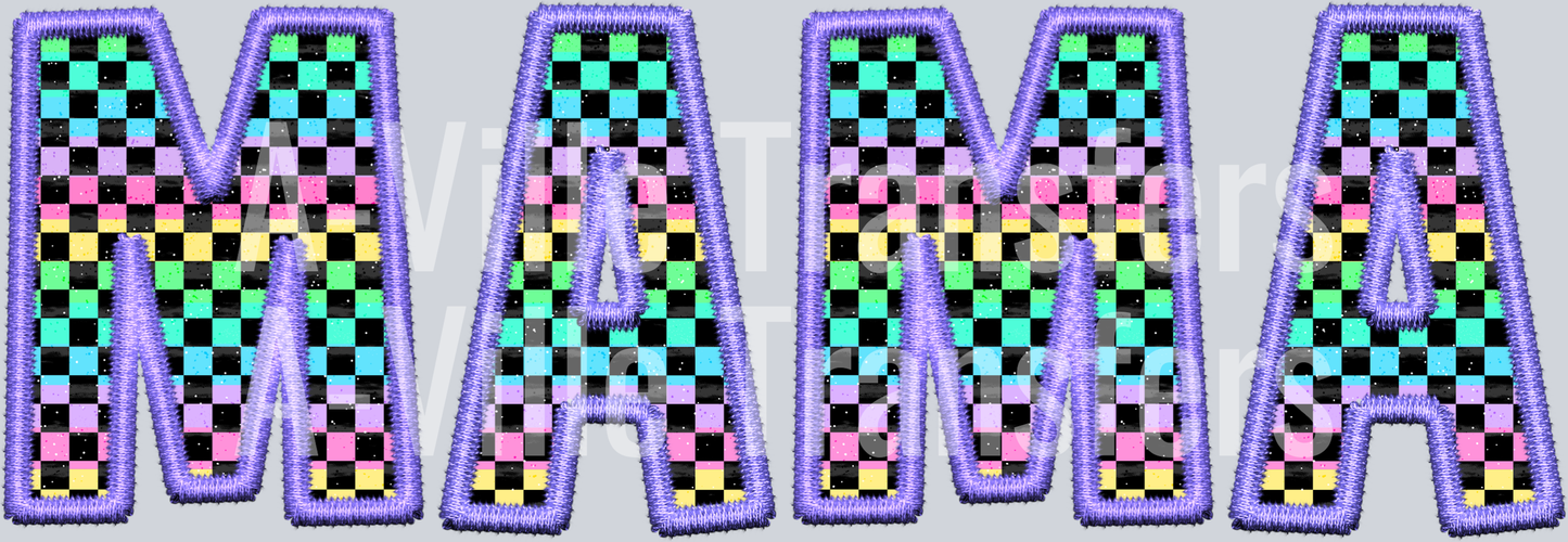 Mama checkered