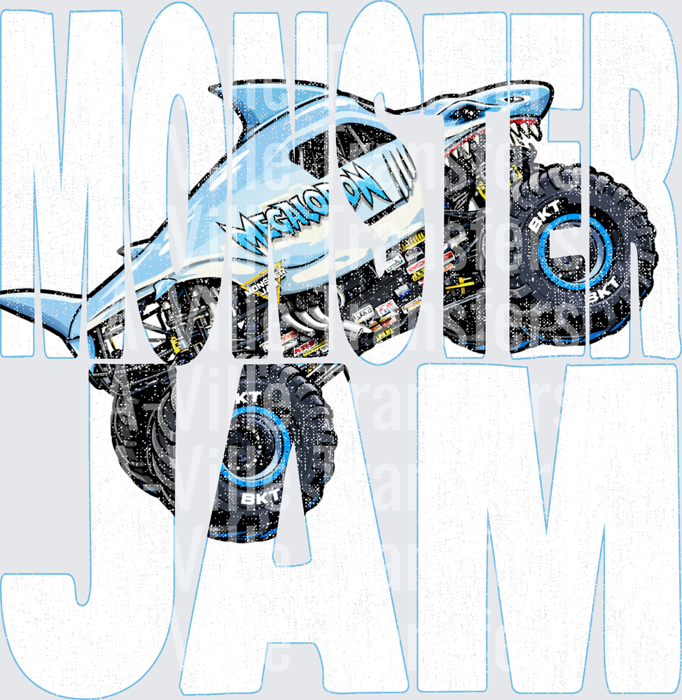 MEGALADON DISTRESSED