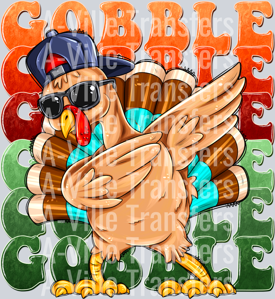 Dabbing Turkey
