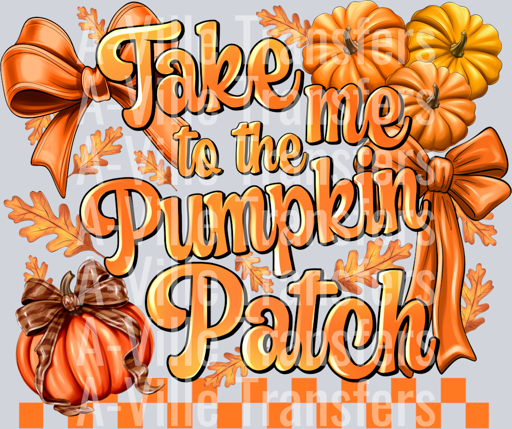 Take Me To The Pumpkin Patch