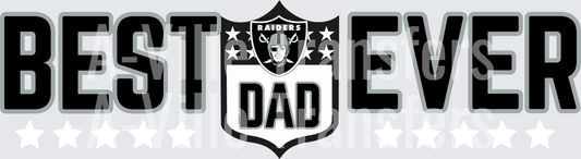 RAIDERS BEST DAD EVER FRONT