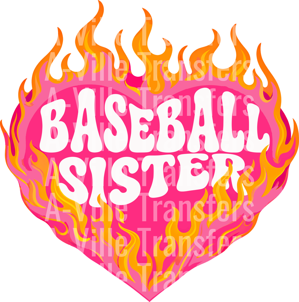 baseball sister flames