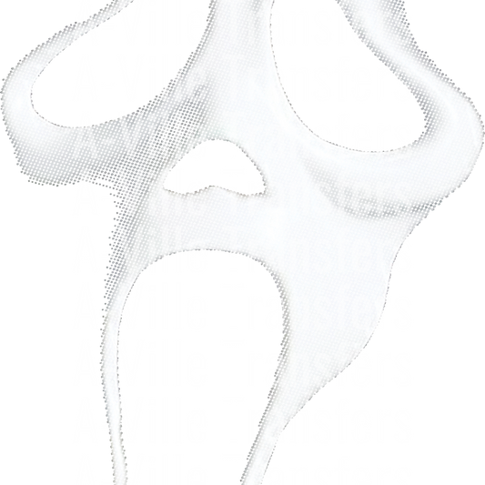 ghostface halftone