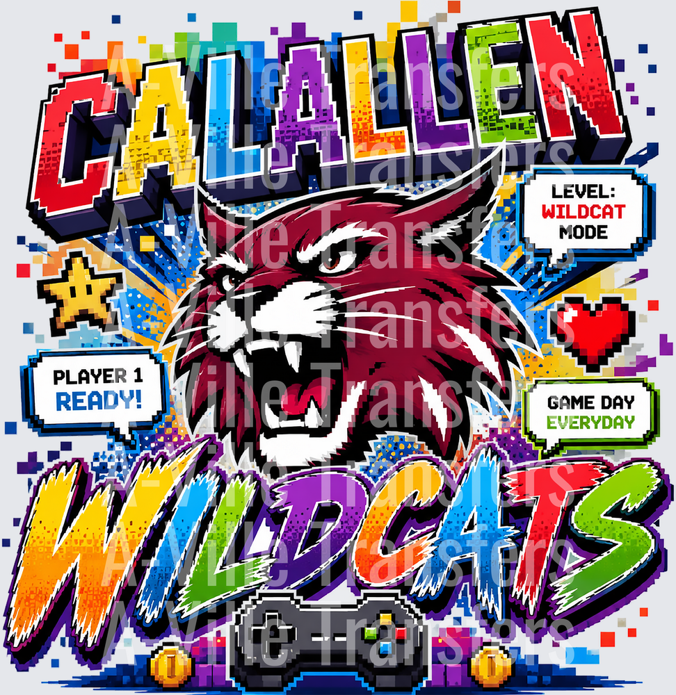 colorful wildcats video game