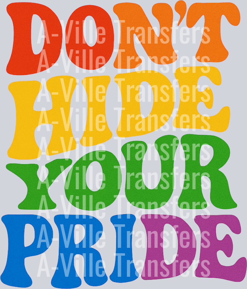 Dont Hide Your Pride
