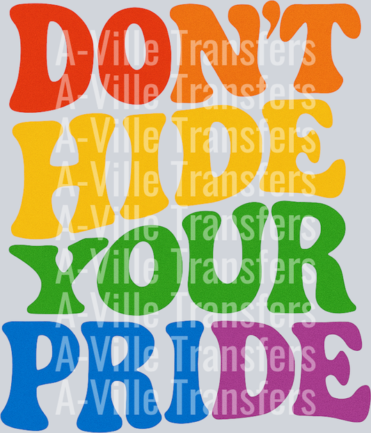 Dont Hide Your Pride