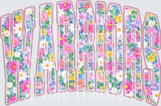 Pink Floral Warriors
