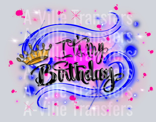 It's my Birthday