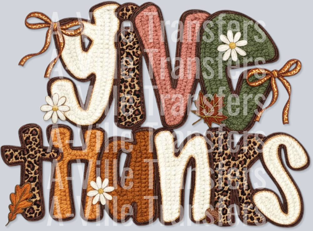 Give Thanks Embroider