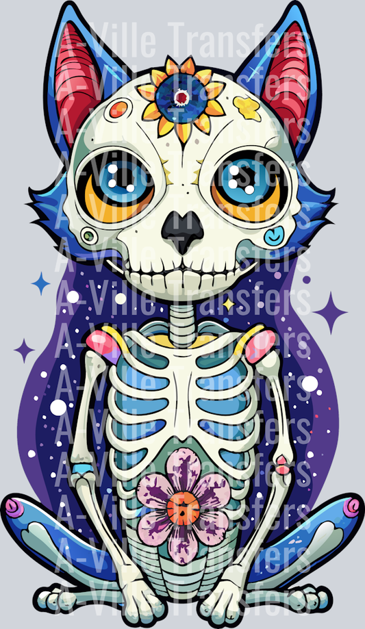 Cat Sugar skull