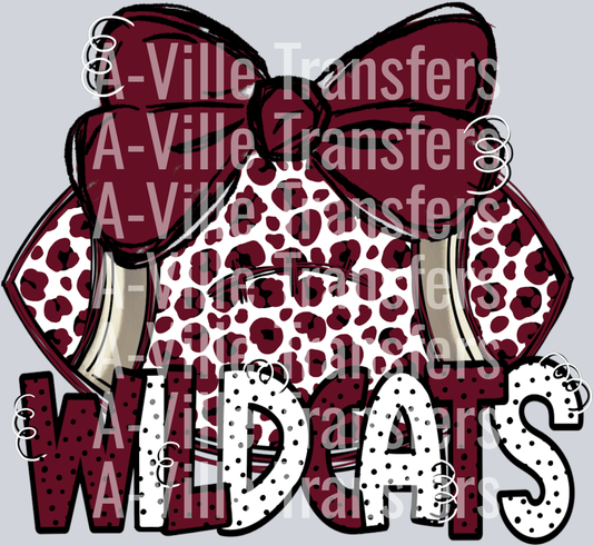 Football Bow Wildcats