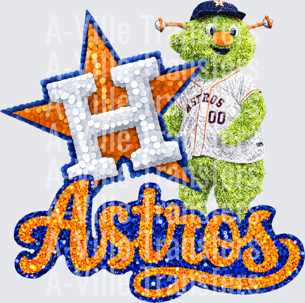 Faux Sequin Stros