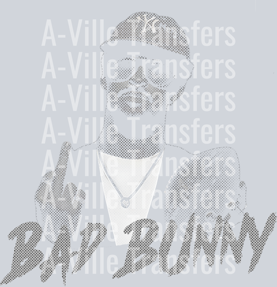bad bunny halftone