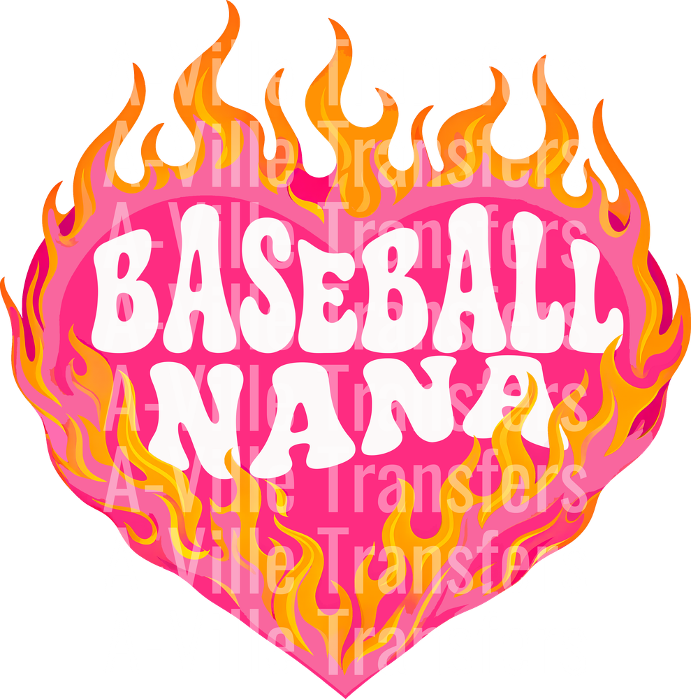 baseball nana flame