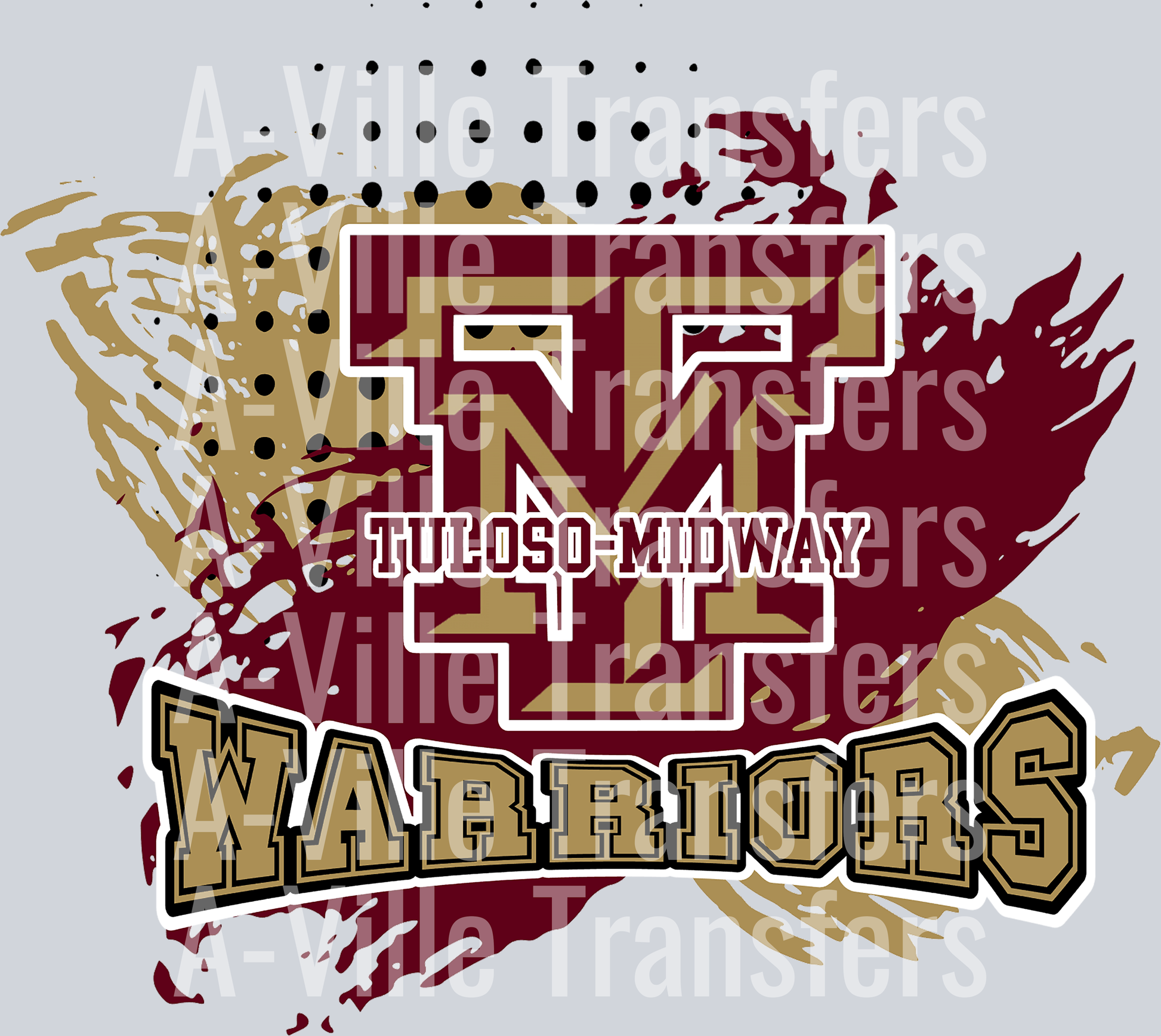 Maroon Tuloso Splatter