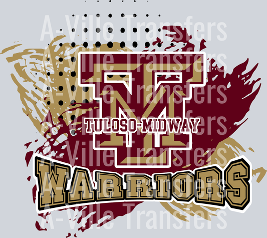 Maroon Tuloso Splatter