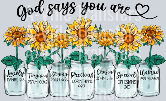 God Says You Are