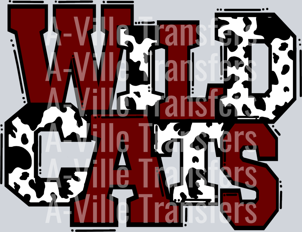 Cow Print Wildcats