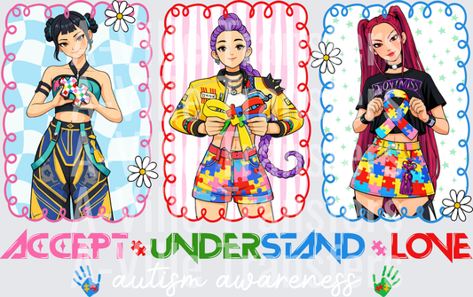 OR 12022026 NHUY Accept Understand Love Autism Huntrix Kpop Demon Hunter