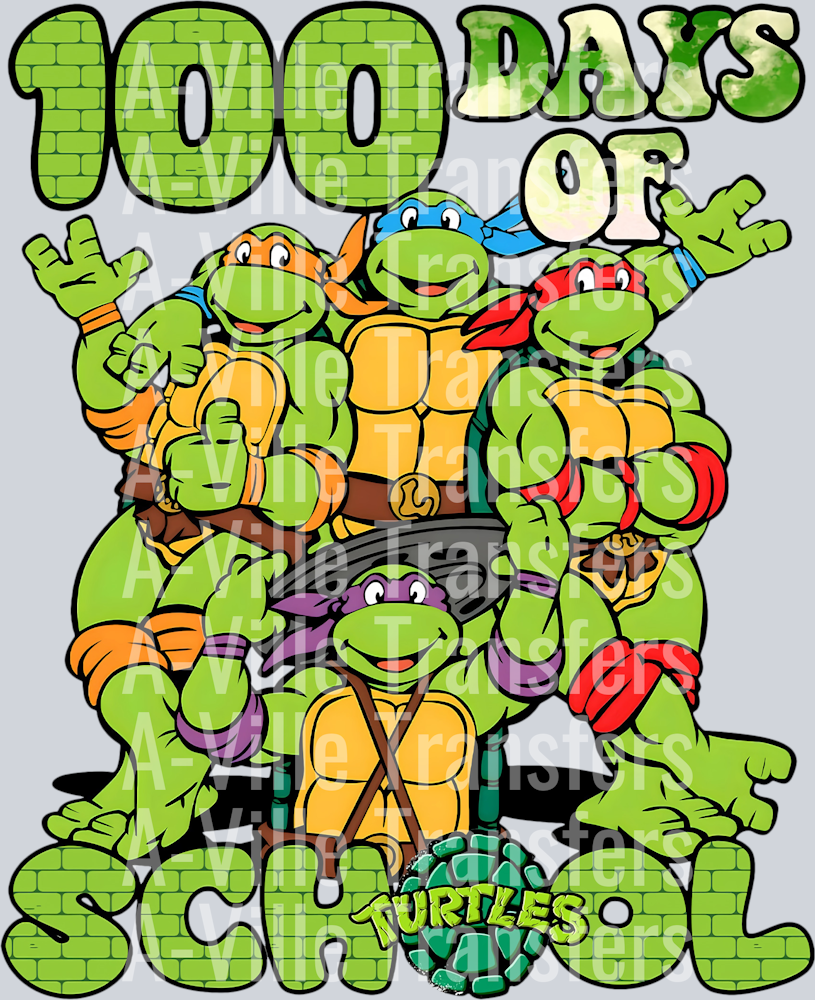Turtles 100 Days