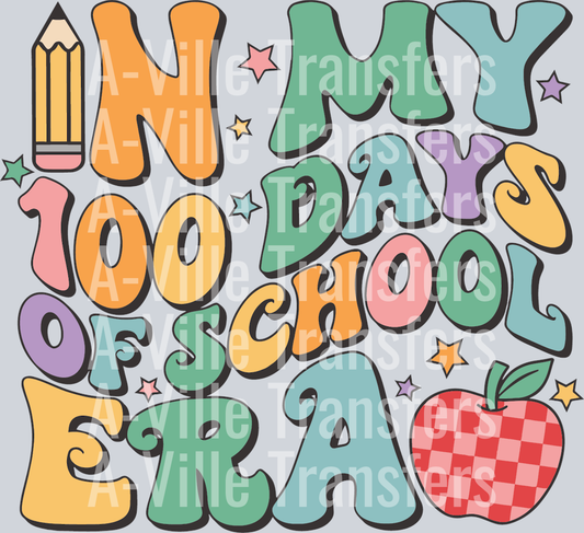 Retro In My 100 Days Of School