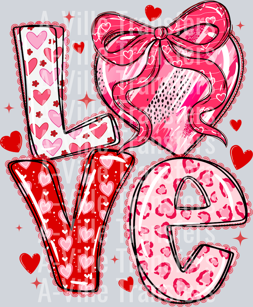 Love Valentine Bow