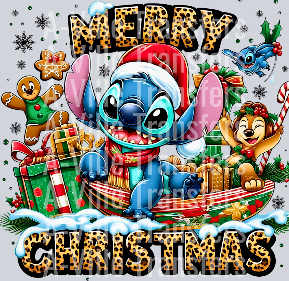 Merry Christmas stitch