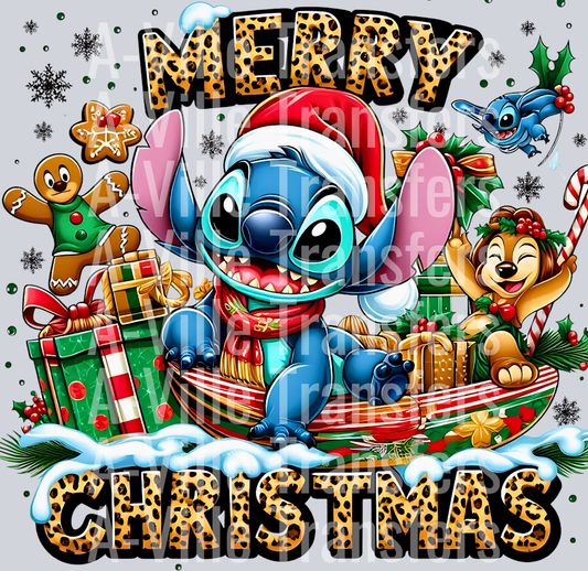 Merry Christmas stitch