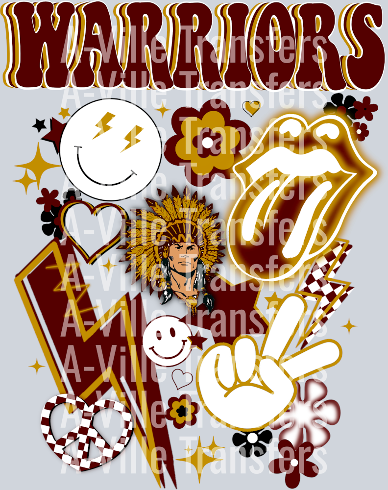 Warriors Collage