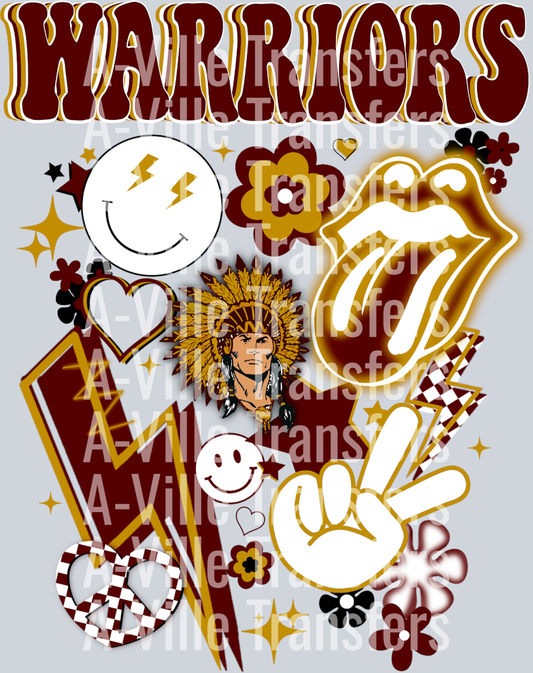 Warriors Collage