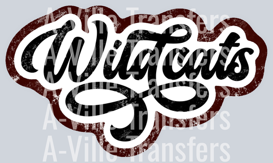 Wildcats Distressed