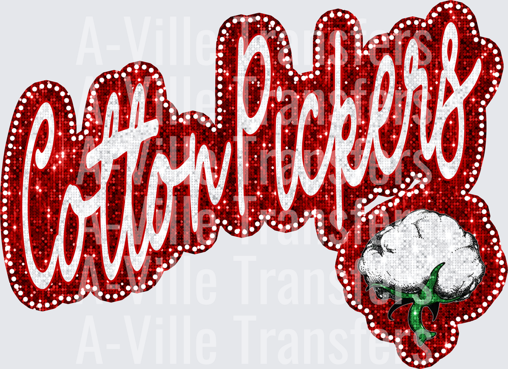 Cotton Pickers Sequin