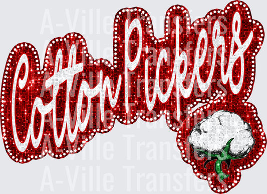 Cotton Pickers Sequin