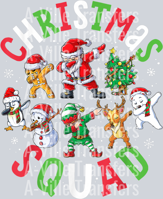 Dabbing Christmas Squad