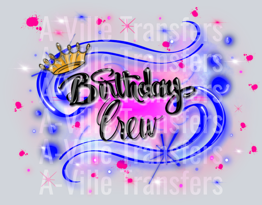 Birthday Crew