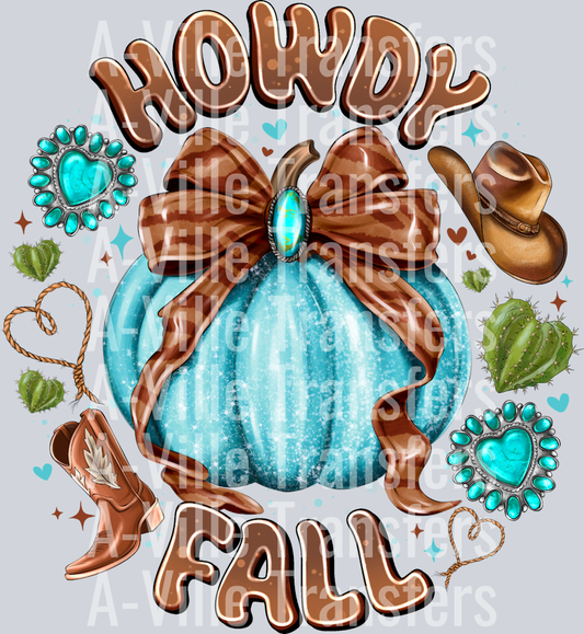 Howdy Fall Pumpkin