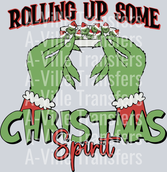 Rolling Up Some Christmas Spirit