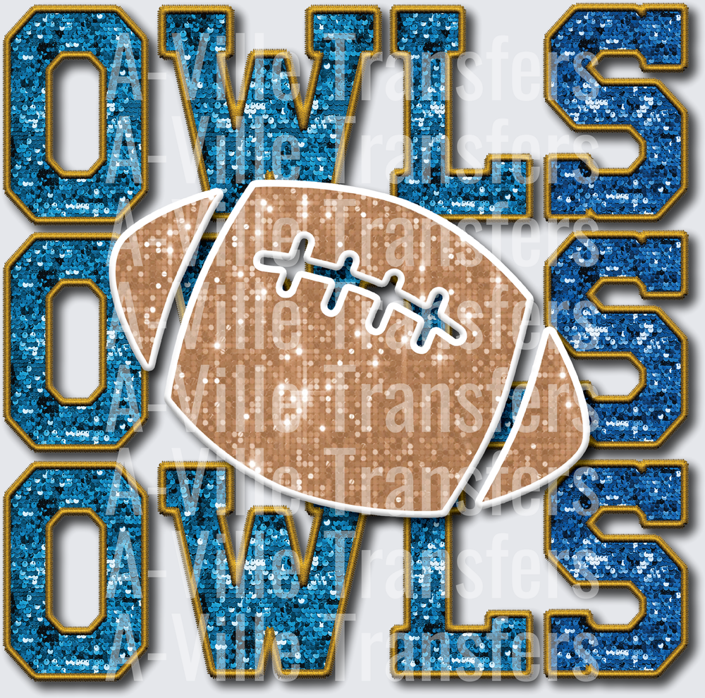 Sequin Owls
