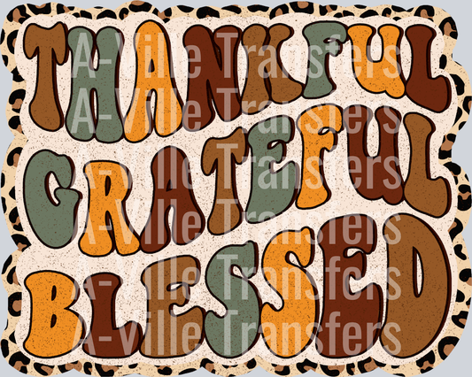 GRATEFUL BLESSED Blessed