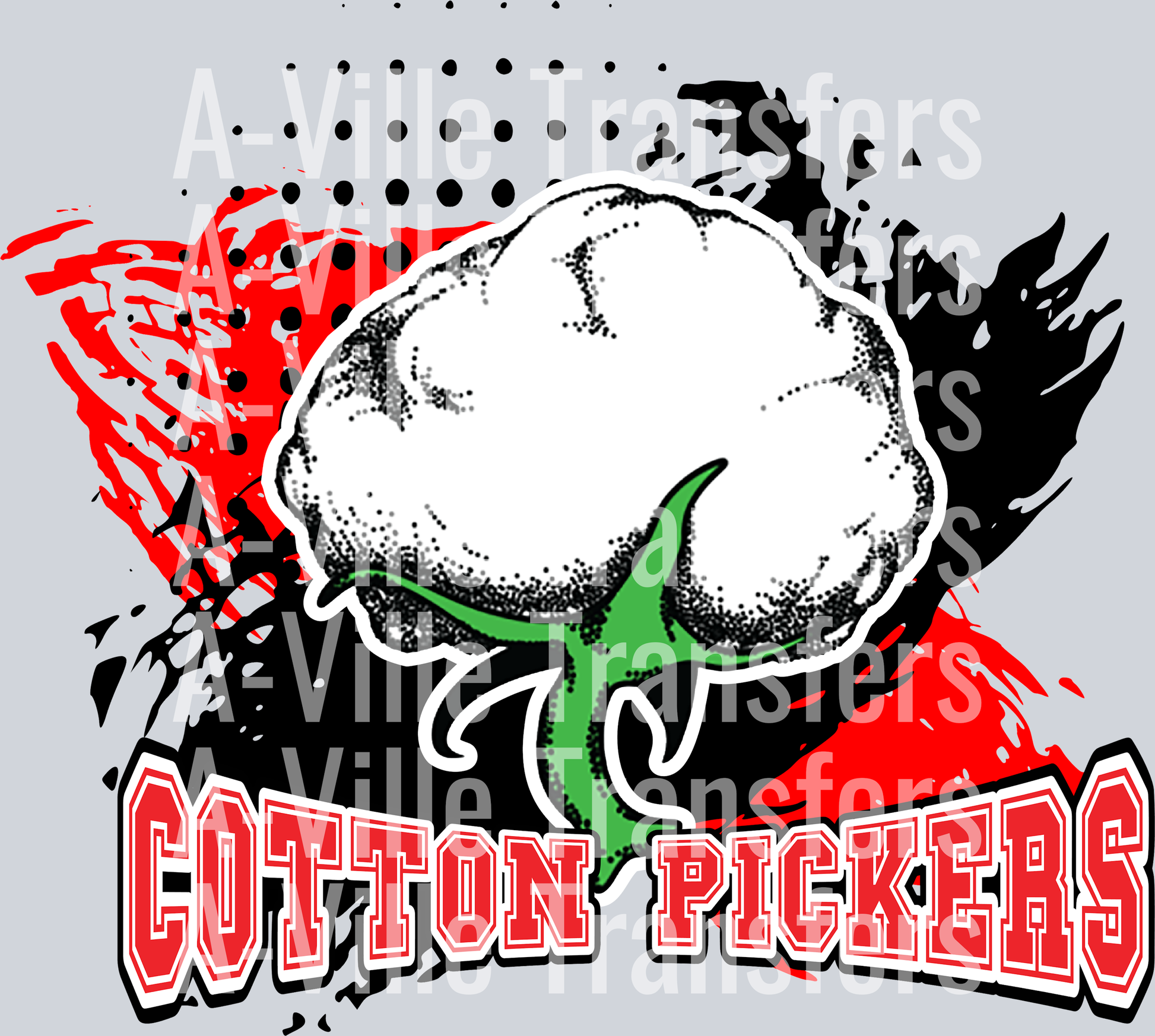 Cotton Pickers Splatter
