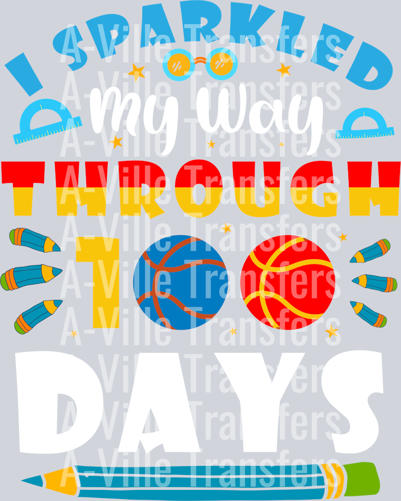 Sparkled Through 100 Days