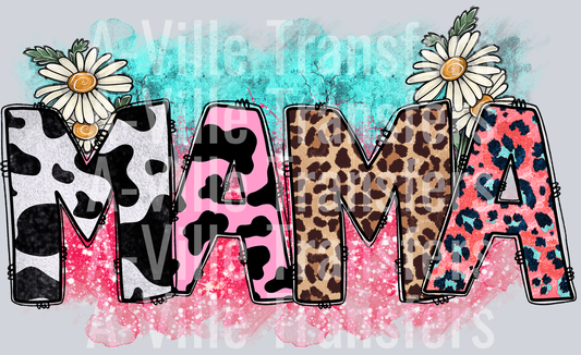 Mama Cow Print