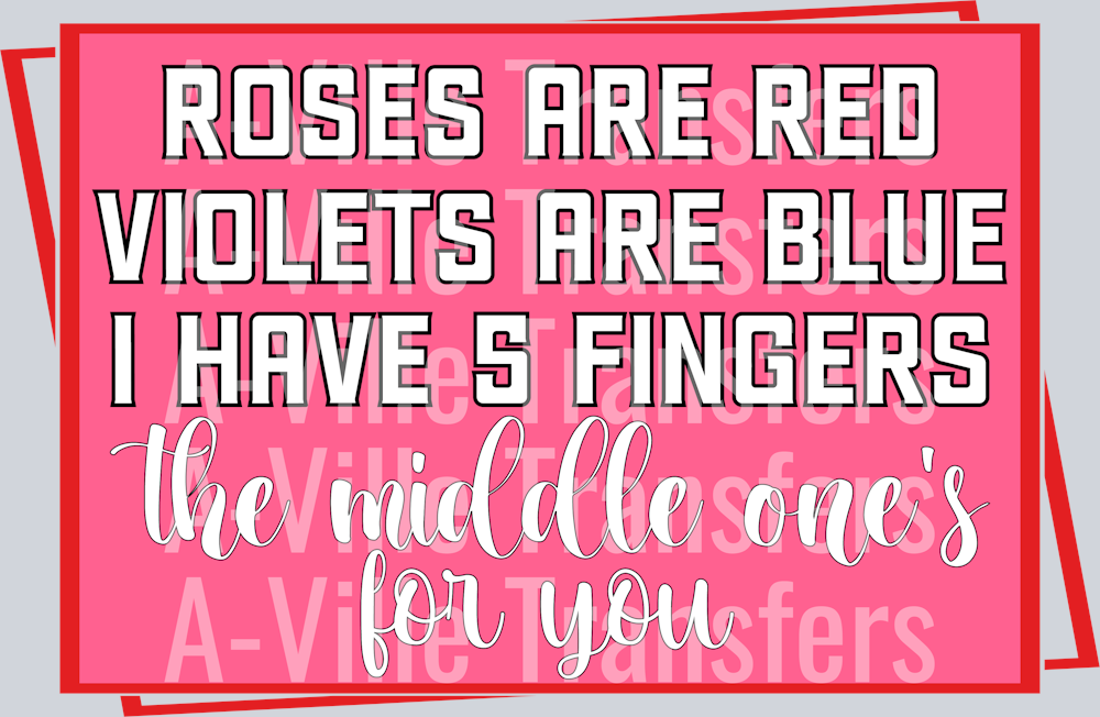 Roses are red